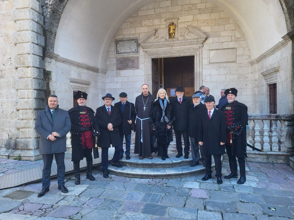 Zrinska garda na Danu hrvatskog naroda u Crnoj Gori